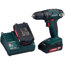 Безударная дрель-шуруповерт Metabo BS 18 [602207560] {Акк.винт 2х2.0Ач LiIon,10мм,кейс}